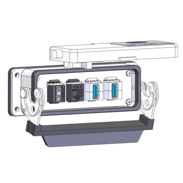 D-HDMI-RJ45-2USB-AFAF-24 by mencom