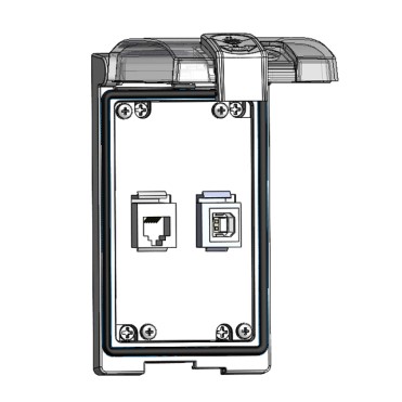 LP1-RJ11-USB-BFAF by mencom