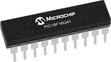 PIC18F16Q41-I/P by microchip technology