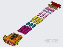 YH800-3P-180-50M-B by te connectivity / deutsch