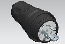 24W47BLK-P by woodhead / molex