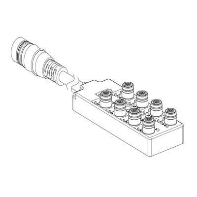 BKB814P-FBW-003 by woodhead / molex