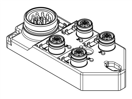 BKB401N-FBB by woodhead / molex