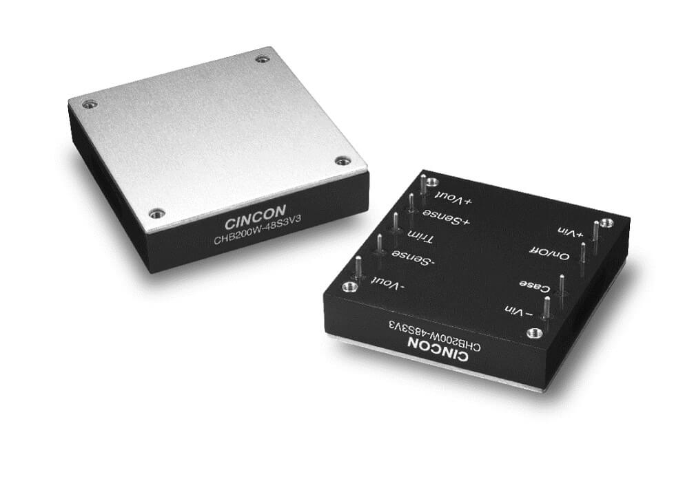 CHB200W-24S12N by cincon electronics