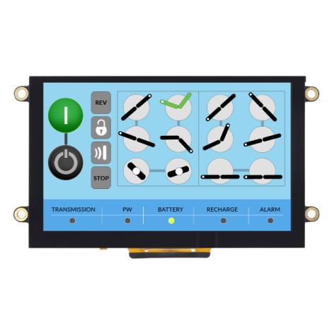 NHD-5.0-800480FT-CSXP-CTP by newhaven display