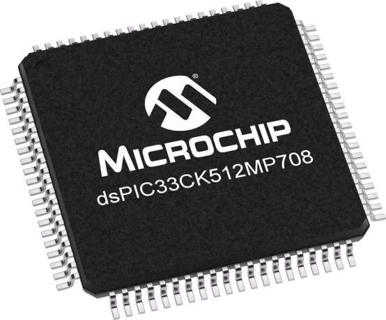 DSPIC33CK512MP708-I/PT by microchip technology