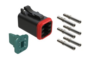 AT06-6S-KIT01BLK by amphenol sine systems