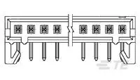 103671-4 by te connectivity / amp brand
