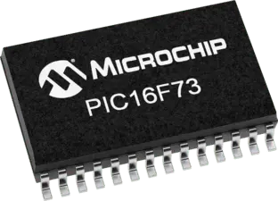 PIC16F73-I/SS by microchip technology