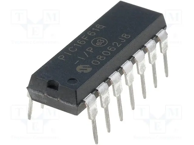 PIC16F616-I/P by microchip technology