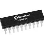 PIC16F690-E/P by microchip technology