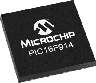 PIC16F914-I/PT by microchip technology