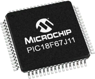 PIC18F67J11-I/PT by microchip technology