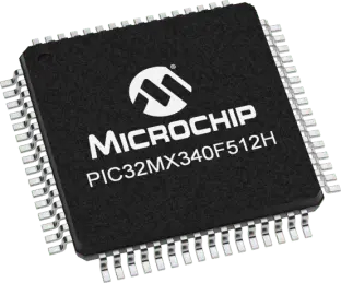 PIC32MX340F512H-80I/PT by microchip technology