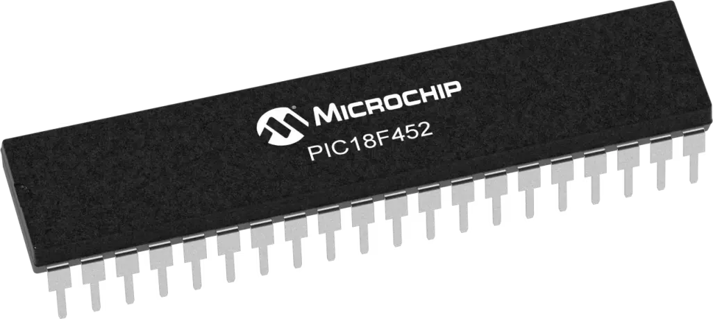 PIC18F452-E/P by microchip technology