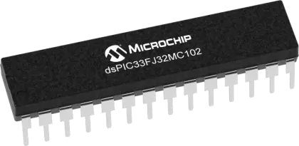 DSPIC33FJ32MC102-I/SP by microchip technology