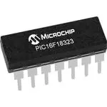 PIC16F18323-I/P by microchip technology