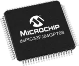 DSPIC33FJ64GP708-I/PT by microchip technology