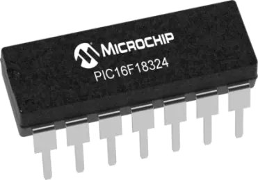 PIC16LF18324-E/P by microchip technology