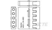 2-1191312-8 by te connectivity / raychem brand