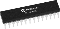 PIC16F1778-I/SP by microchip technology