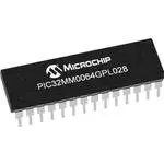 PIC32MM0064GPL028-I/SP by microchip technology