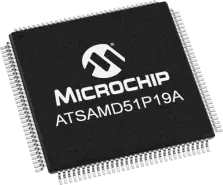 ATSAMD51P19A-AU by microchip technology