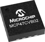 MCP47CVB02-E/MG by microchip technology