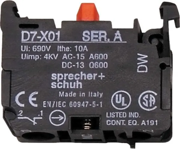D7-X01 by sprecher + schuh