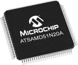 ATSAMD51N20A-AU-EFP by microchip technology