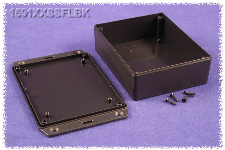 1591XXSFLBK by hammond manufacturing