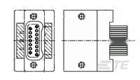 1-1589488-6 by te connectivity / amp brand