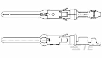 1-163086-0 by te connectivity / amp brand