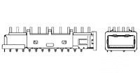 1888116-1 by te connectivity / amp brand