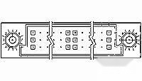 533061-8 by te connectivity / amp brand