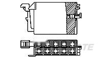 963122-1 by te connectivity / amp brand