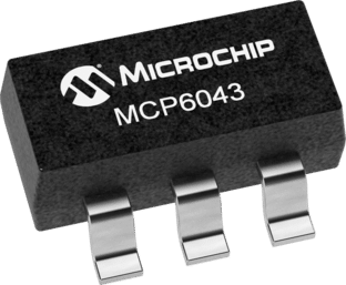 MCP6043T-E/CH by microchip technology