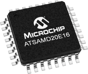 ATSAMD20E16A-AU by microchip technology