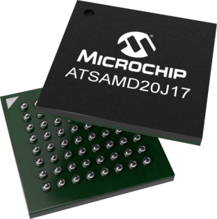 ATSAMD20J17A-CN by microchip technology