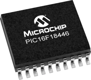 PIC16F18446-E/SO by microchip technology