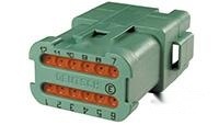 DT04-12PC-CE07 by te connectivity / deutsch automotive