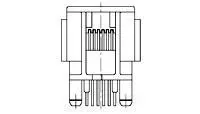 100190-2 by te connectivity / amp brand