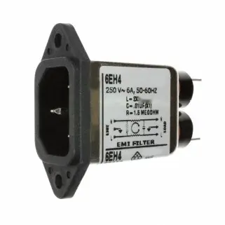 6EH4 by te connectivity / corcom brand