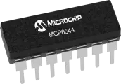 MCP6544-I/P by microchip technology