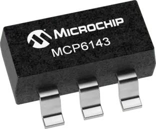 MCP6143T-E/CH by microchip technology