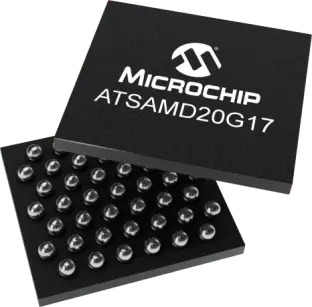 ATSAMD20G17A-UUT by microchip technology
