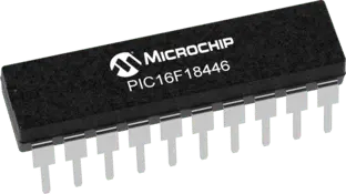 PIC16F18446-I/P by microchip technology